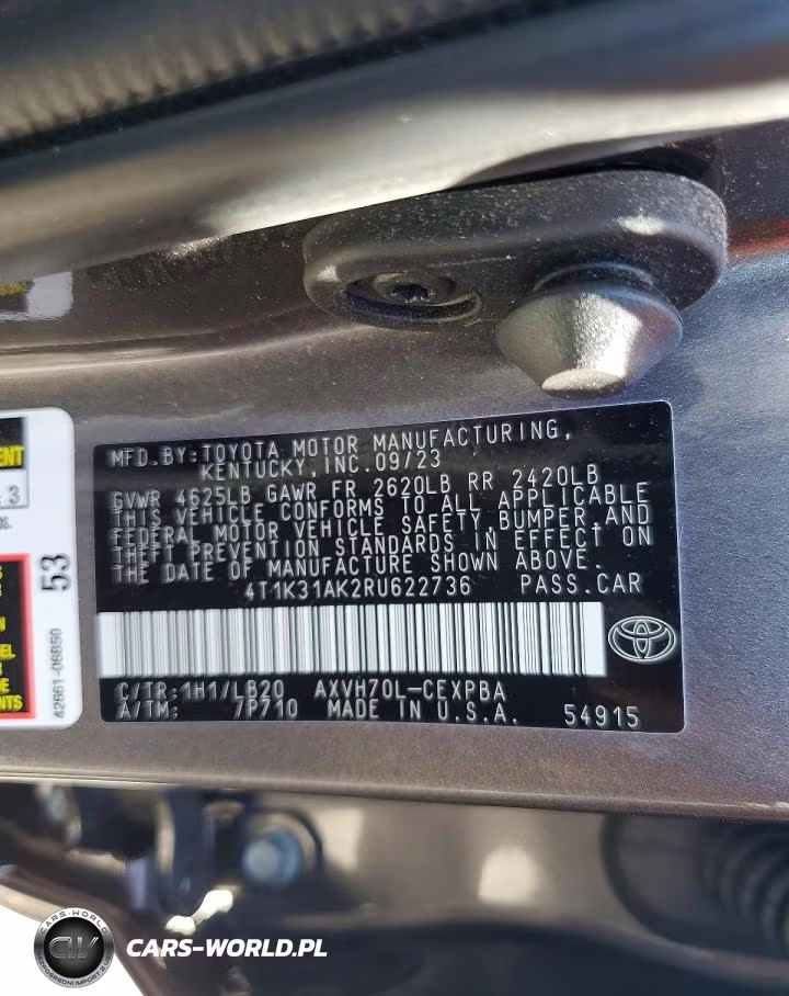 2024 Toyota Camry Xse VIN:4T1K31AK2RU622736 - 12