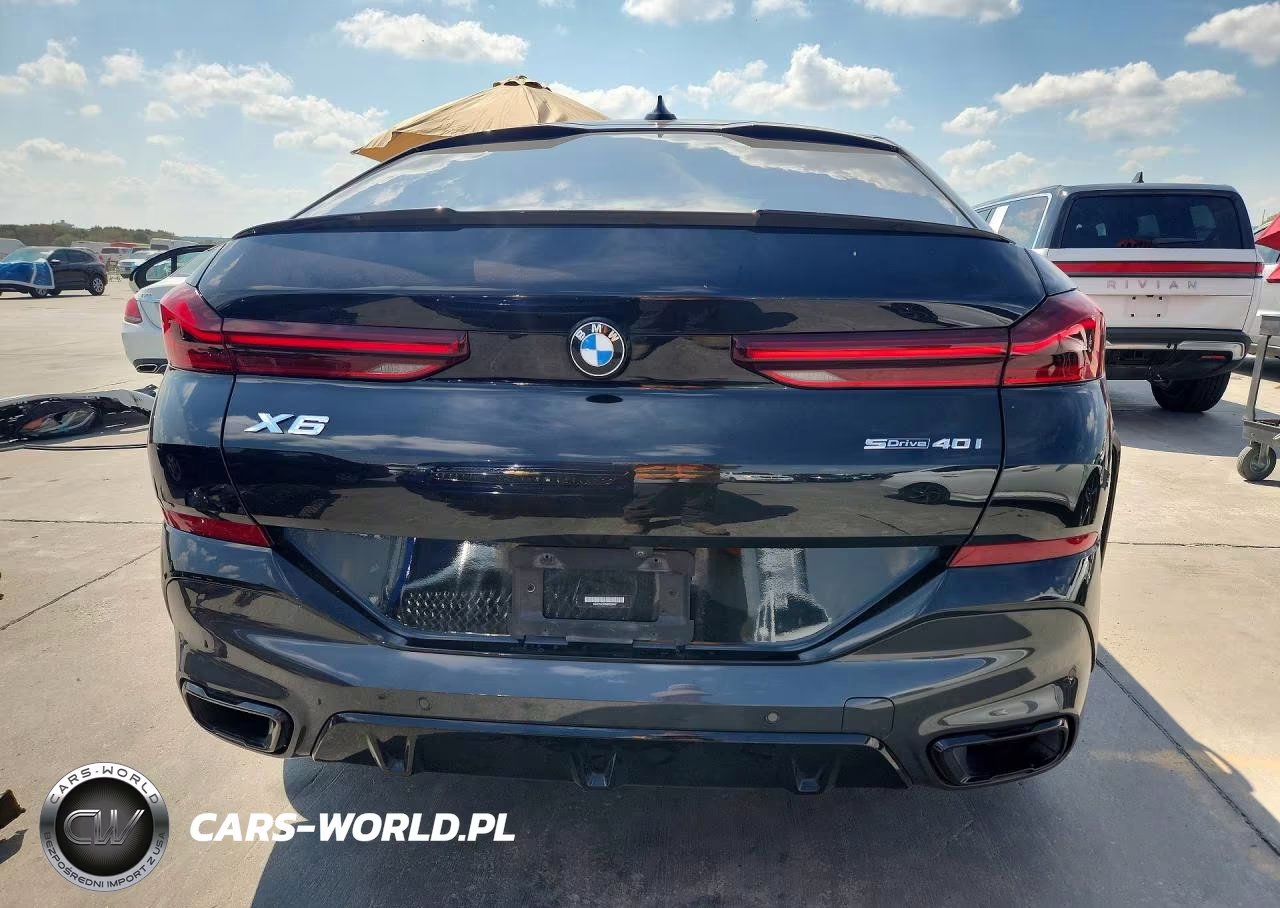 2021 BMW X6 Sdrive 40I VIN:5UXCY4C02M9G29447 - 6