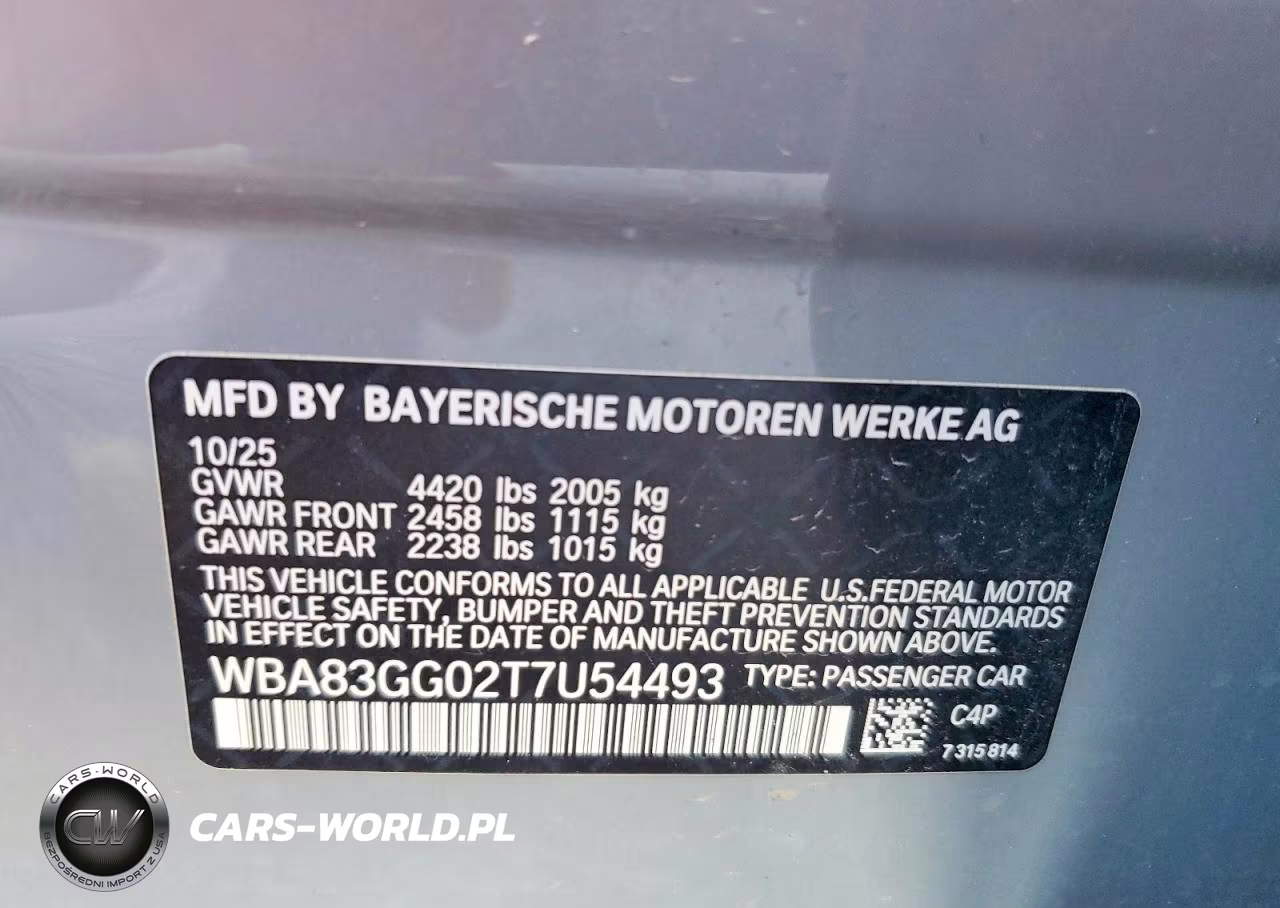 2026 B M W 2 Series 4D Sedan Gc 228 Msport VIN:WBA83GG02T7U54493 - 12