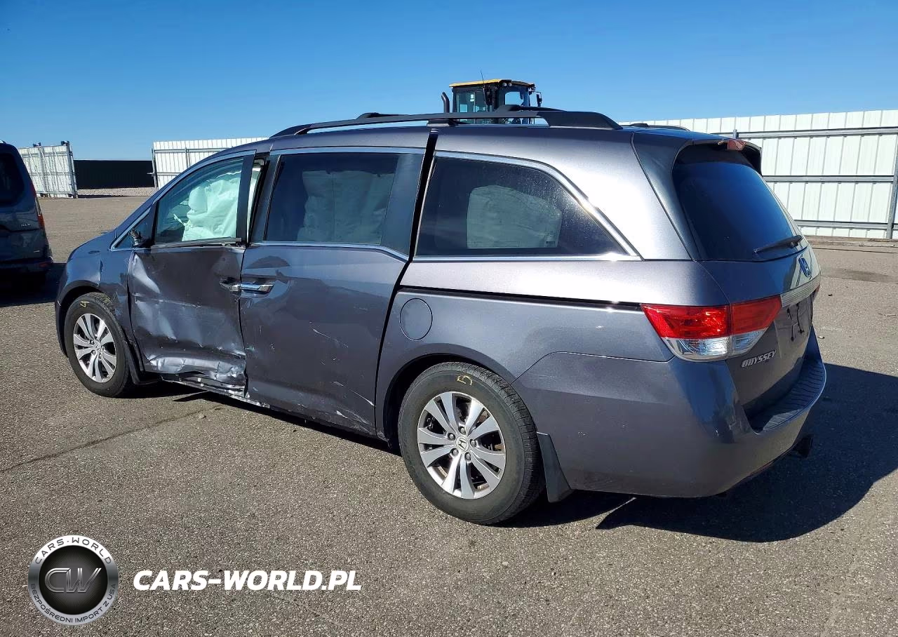 2016 Honda Odyssey Exl VIN:5FNRL5H61GB074317 - 2