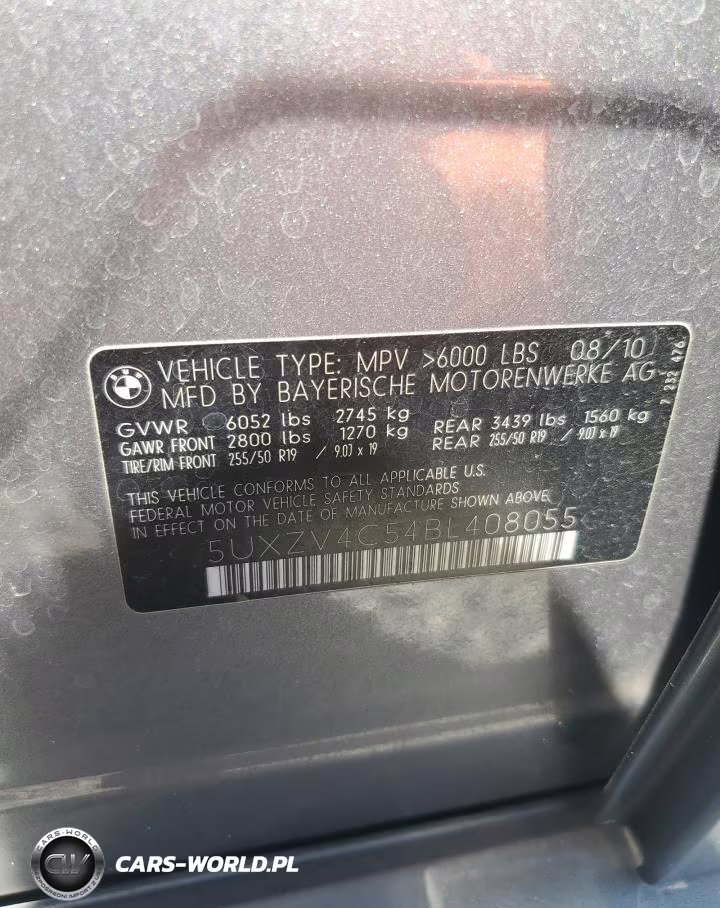 2011 BMW X5 xDrive35I VIN:5UXZV4C54BL408055 - 13