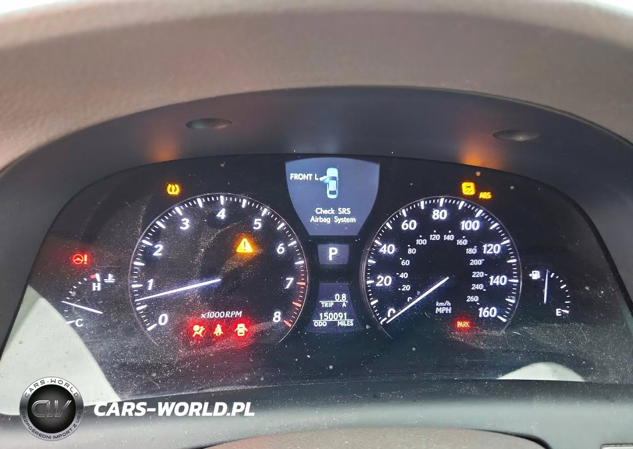 2009 Lexus Ls 460 VIN:JTHCL46F695000574 - 9