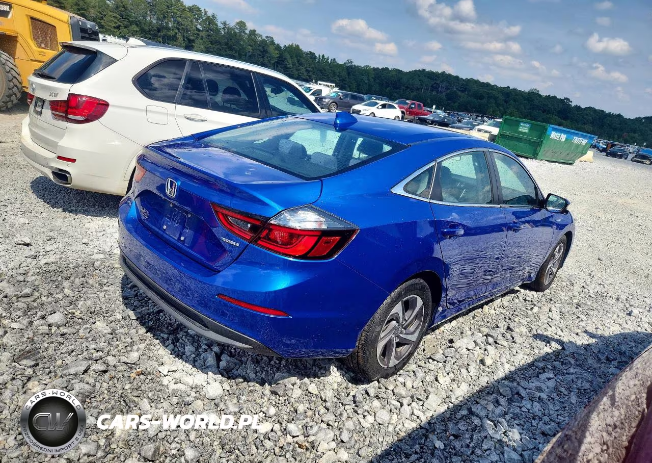 2019 Honda Insight Ex VIN:19XZE4F57KE007668 - 3