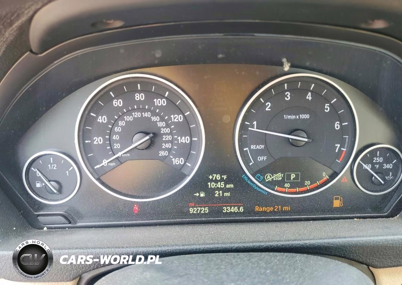 2014 BMW 328 I VIN:WBA3A5C59EP602096 - 9
