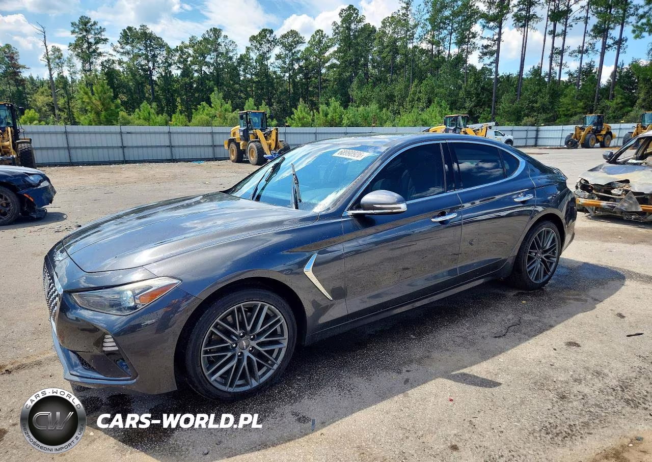 2019 Genesis G70 Elite VIN:KMTG34LA3KU035629 - 1