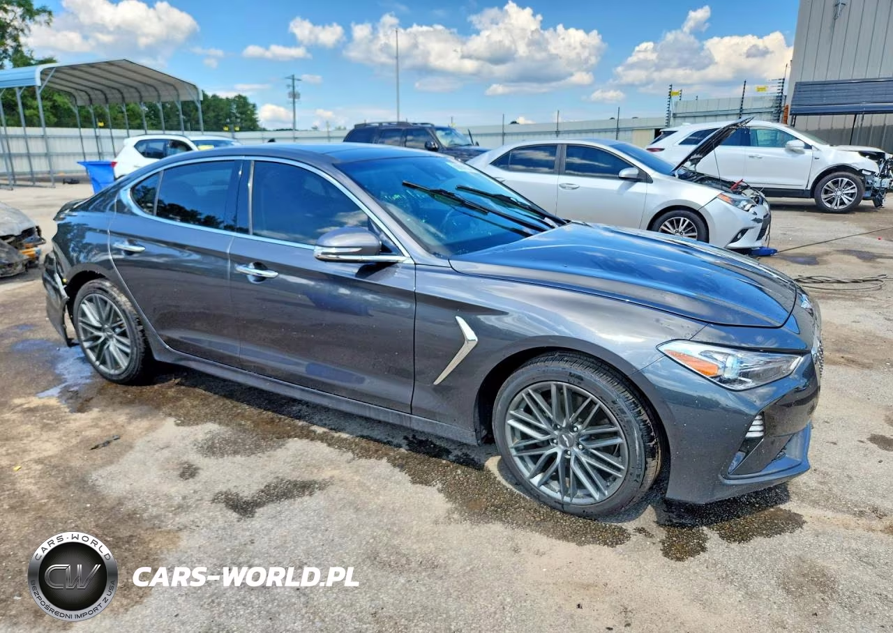 2019 Genesis G70 Elite VIN:KMTG34LA3KU035629 - 4