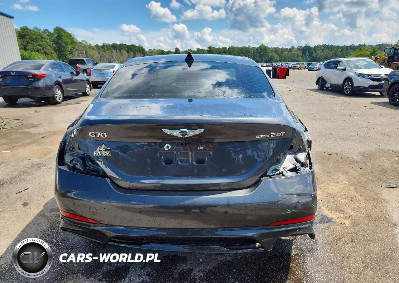 2019 Genesis G70 Elite VIN:KMTG34LA3KU035629 - 6