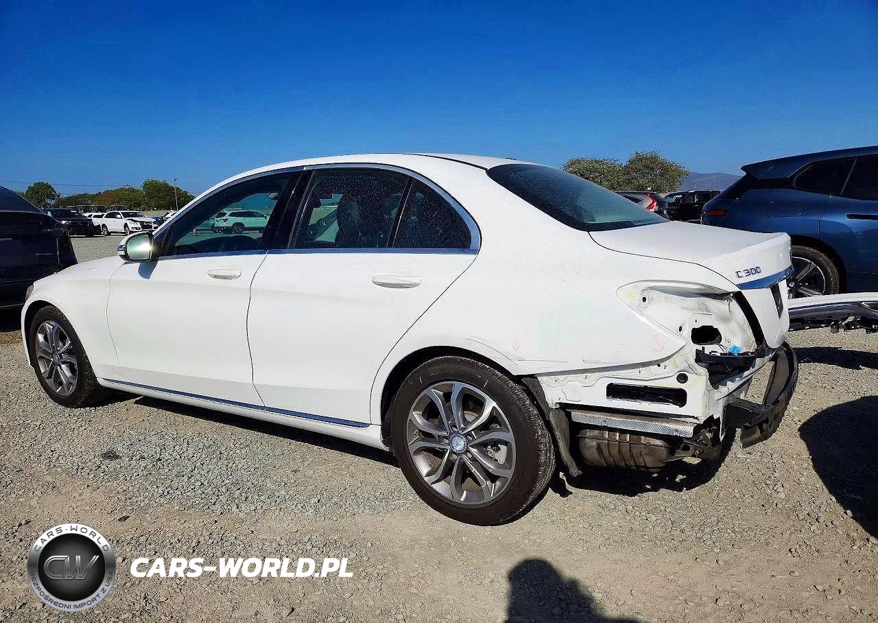 2017 Mercedes-Benz C 300 VIN:55SWF4JB1HU195411 - 2