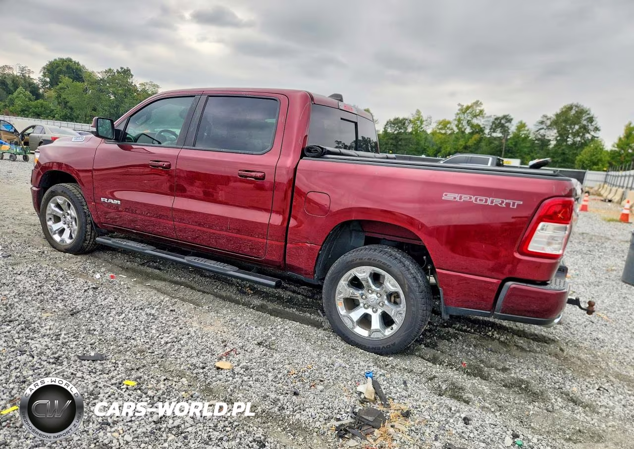 2022 Ram 1500 Big Horn-Lone Star VIN:1C6SRFFT1NN411279 - 2