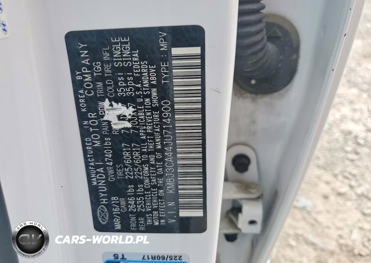 2018 Hyundai Tucson Sel VIN:KM8J3CA44JU714900 - 13