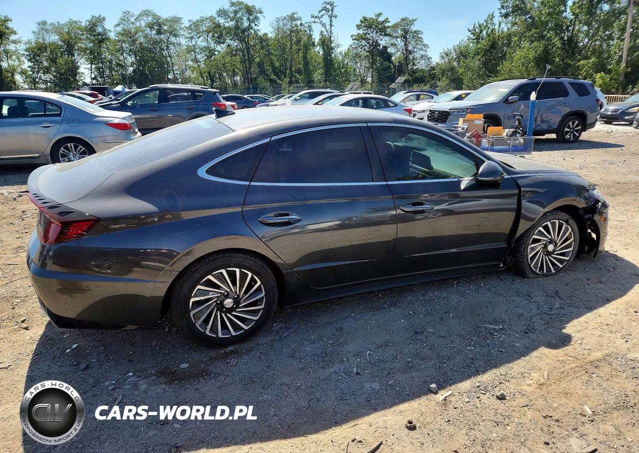 2023 Hyundai Sonata Hybrid Sel VIN:KMHL34JJ5PA079555 - 3