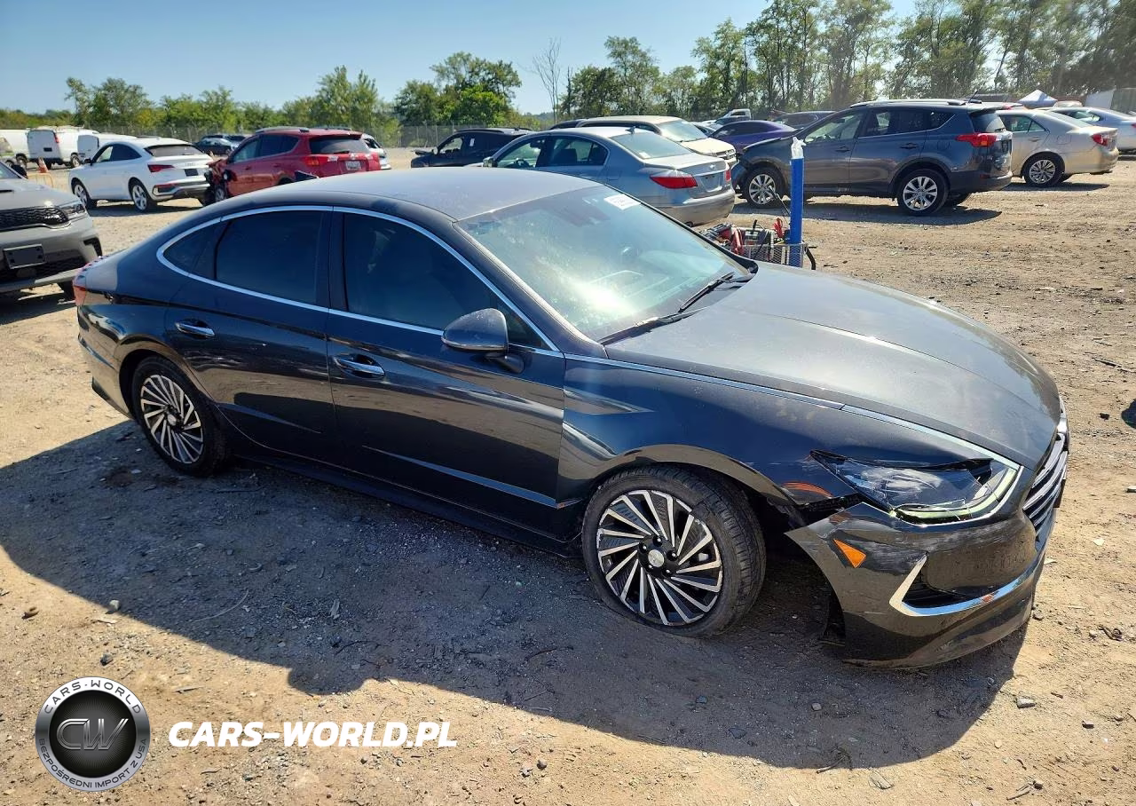 2023 Hyundai Sonata Hybrid Sel VIN:KMHL34JJ5PA079555 - 4