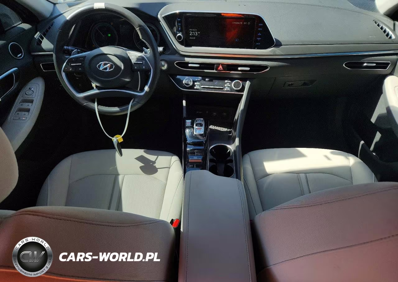 2023 Hyundai Sonata Hybrid Sel VIN:KMHL34JJ5PA079555 - 8