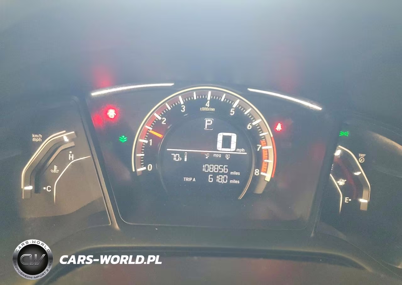 2017 Honda Civic Lx VIN:19XFC2F59HE020489 - 9
