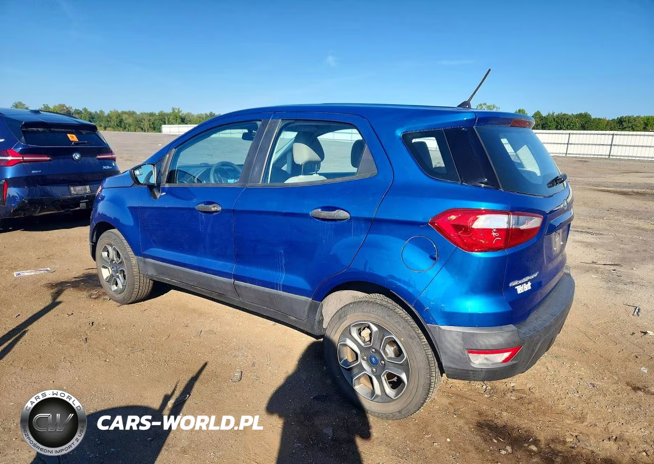 2019 Ford Ecosport S VIN:MAJ6S3FL5KC286149 - 2