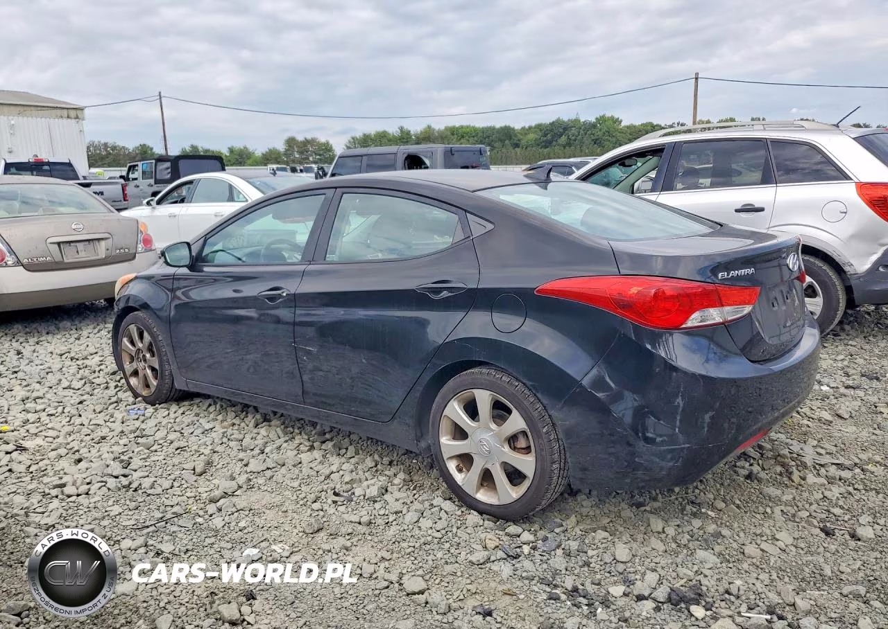 2012 Hyundai Elantra Limited VIN:KMHDH4AE6CU187099 - 2