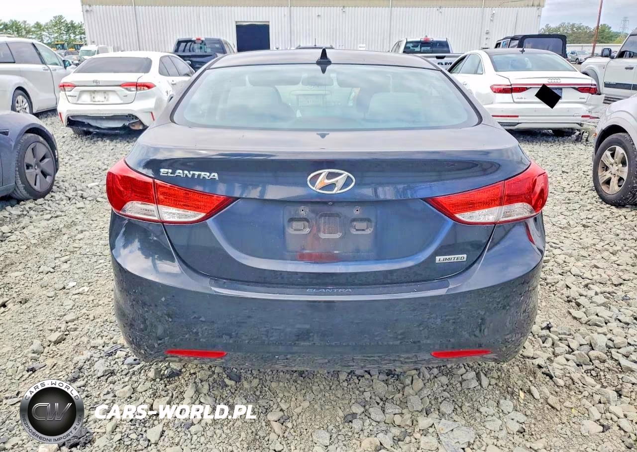 2012 Hyundai Elantra Limited VIN:KMHDH4AE6CU187099 - 6