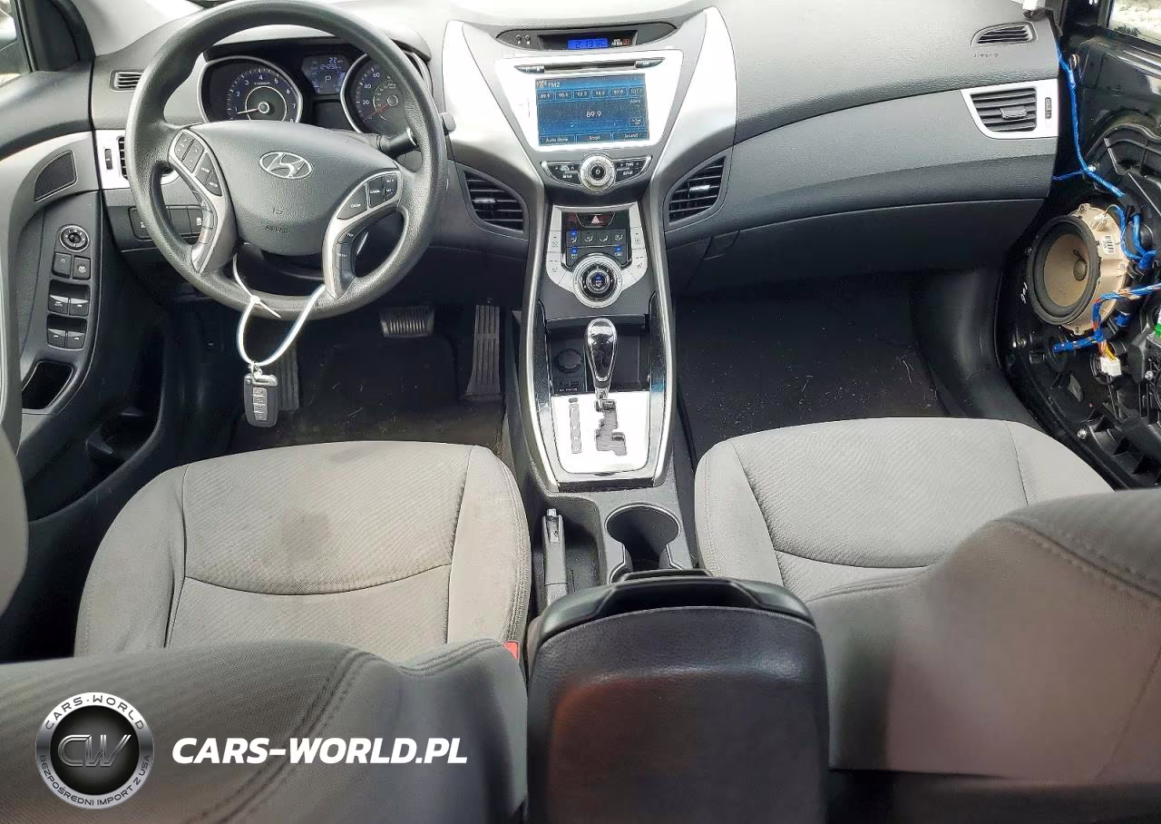 2012 Hyundai Elantra Limited VIN:KMHDH4AE6CU187099 - 8