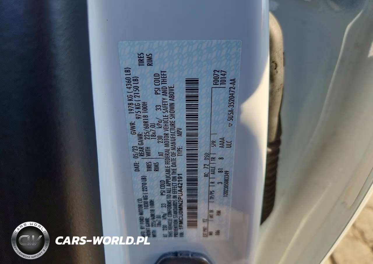 2023 Ford Escape St Line VIN:1FMCU0MN2PUA42191 - 13
