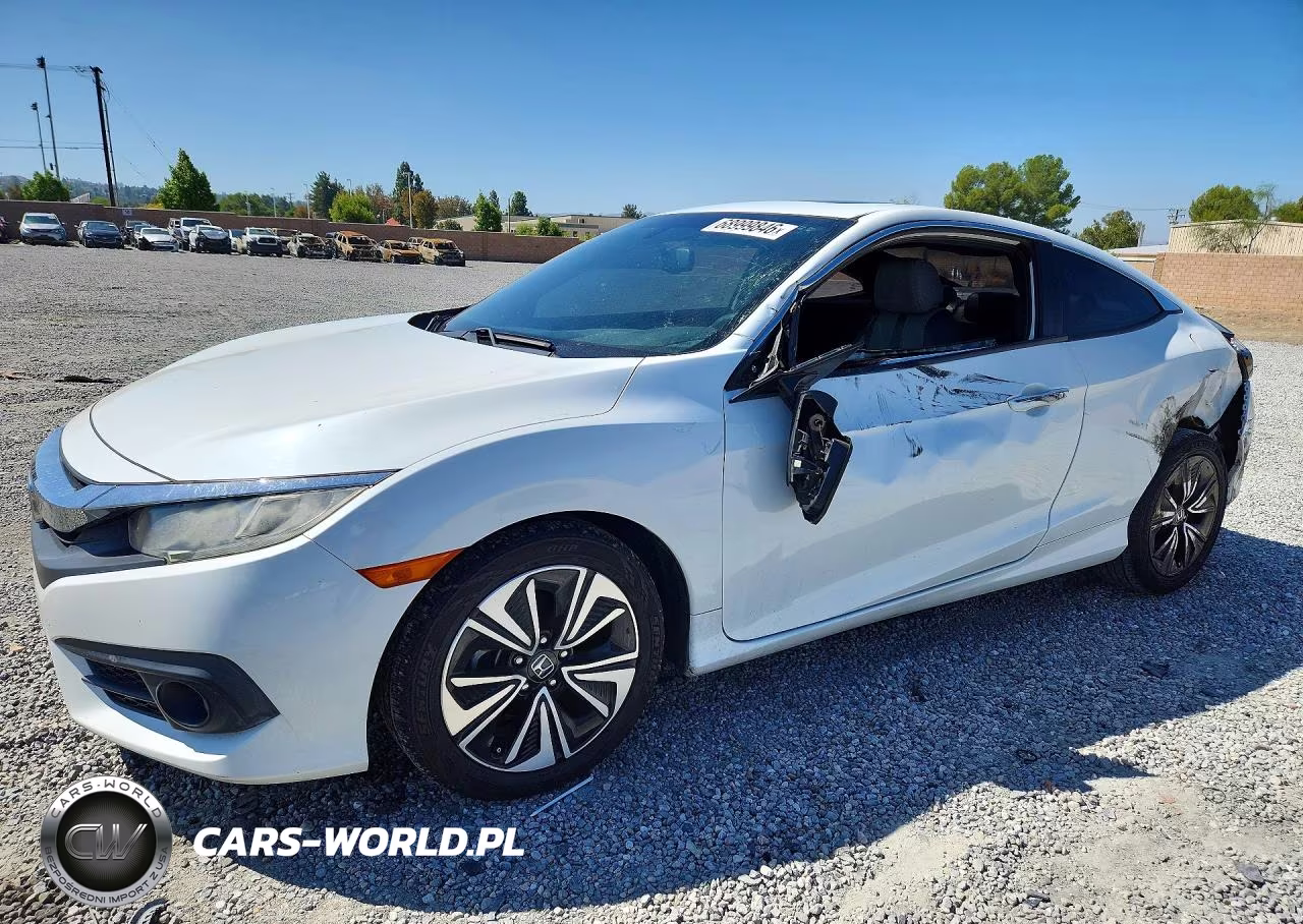 2017 Honda Civic Exl VIN:2HGFC3B75HH350049 - 1
