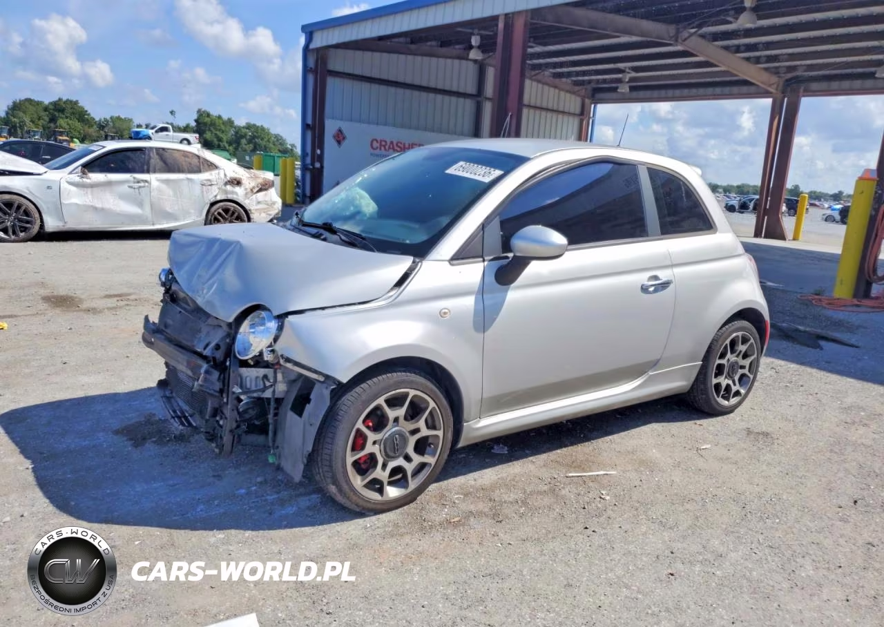 2013 Fiat 500 Sport VIN:3C3CFFBR3DT733876 - 1