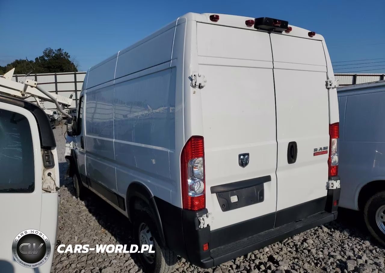 2022 Ram Promaster 2500 2500 High VIN:3C6LRVCG7NE100725 - 2