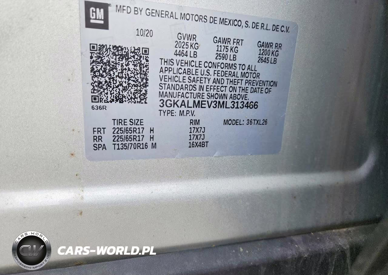 2021 GMC Terrain Sle VIN:3GKALMEV3ML313466 - 13