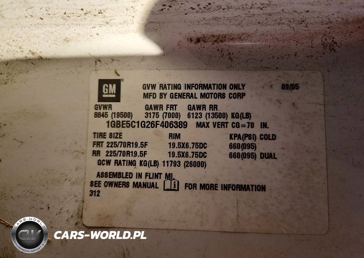 2006 Chevrolet Ck2500 - Flatbed Truck VIN:1GBE5C1G26F406389 - 11