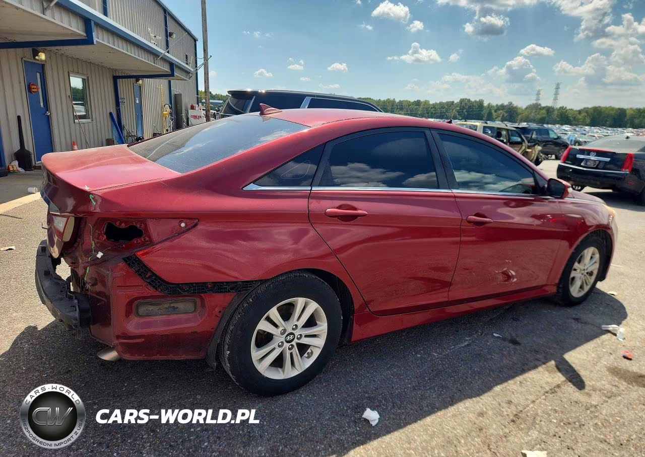 2014 Hyundai Sonata Gls VIN:5NPEB4AC8EH935664 - 3