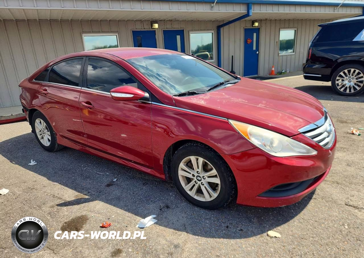 2014 Hyundai Sonata Gls VIN:5NPEB4AC8EH935664 - 4