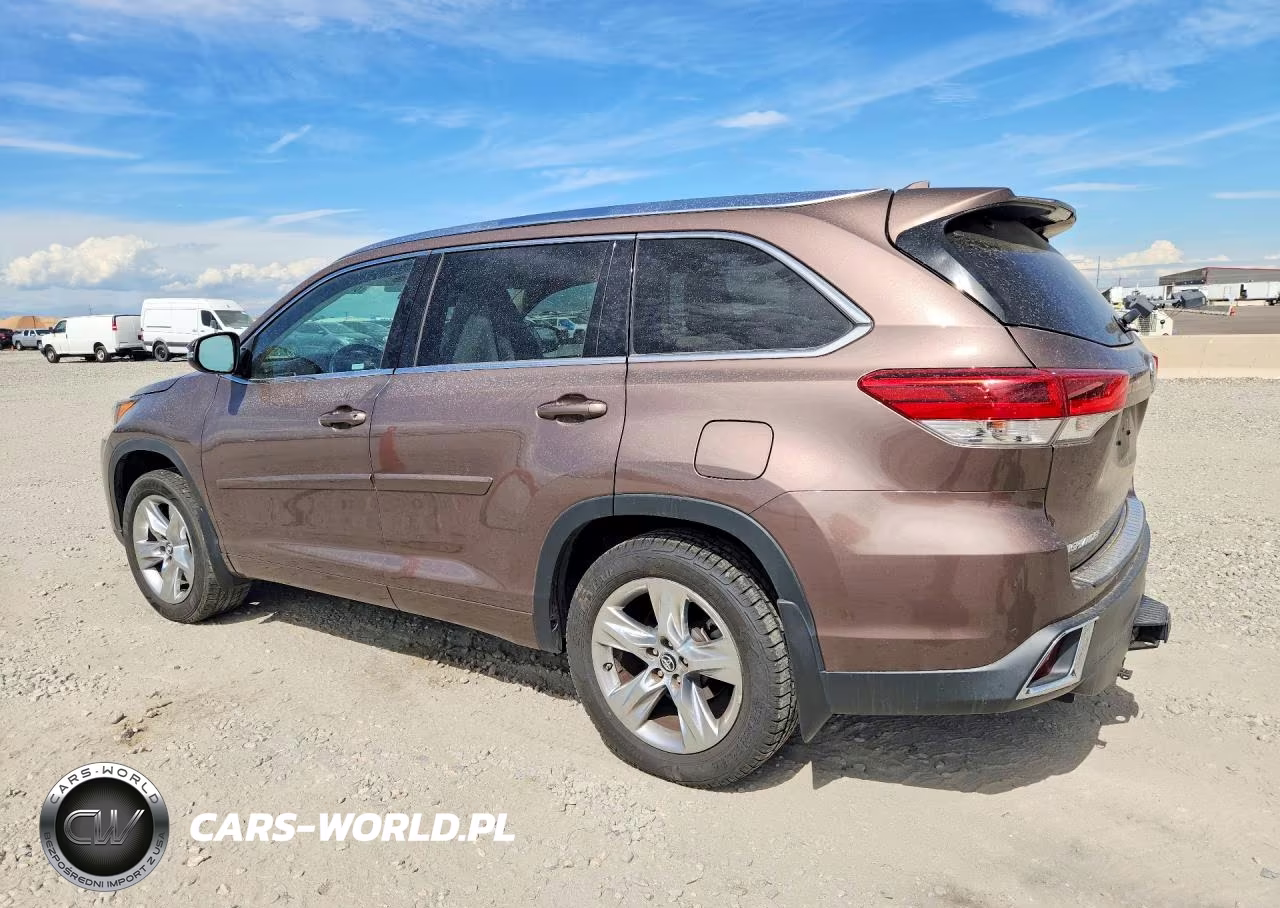 2017 Toyota Highlander Limited VIN:5TDDZRFH7HS403409 - 2