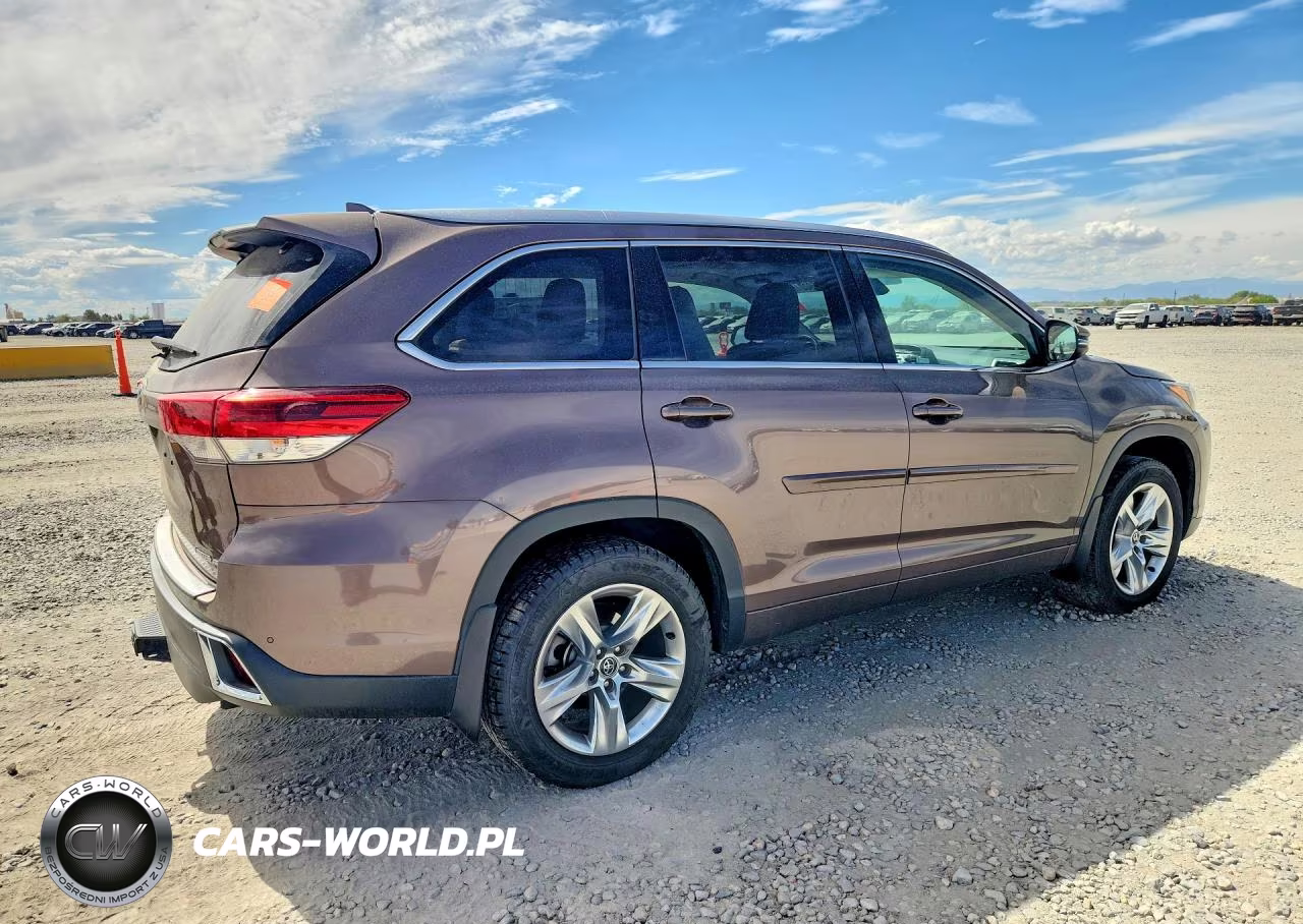 2017 Toyota Highlander Limited VIN:5TDDZRFH7HS403409 - 3