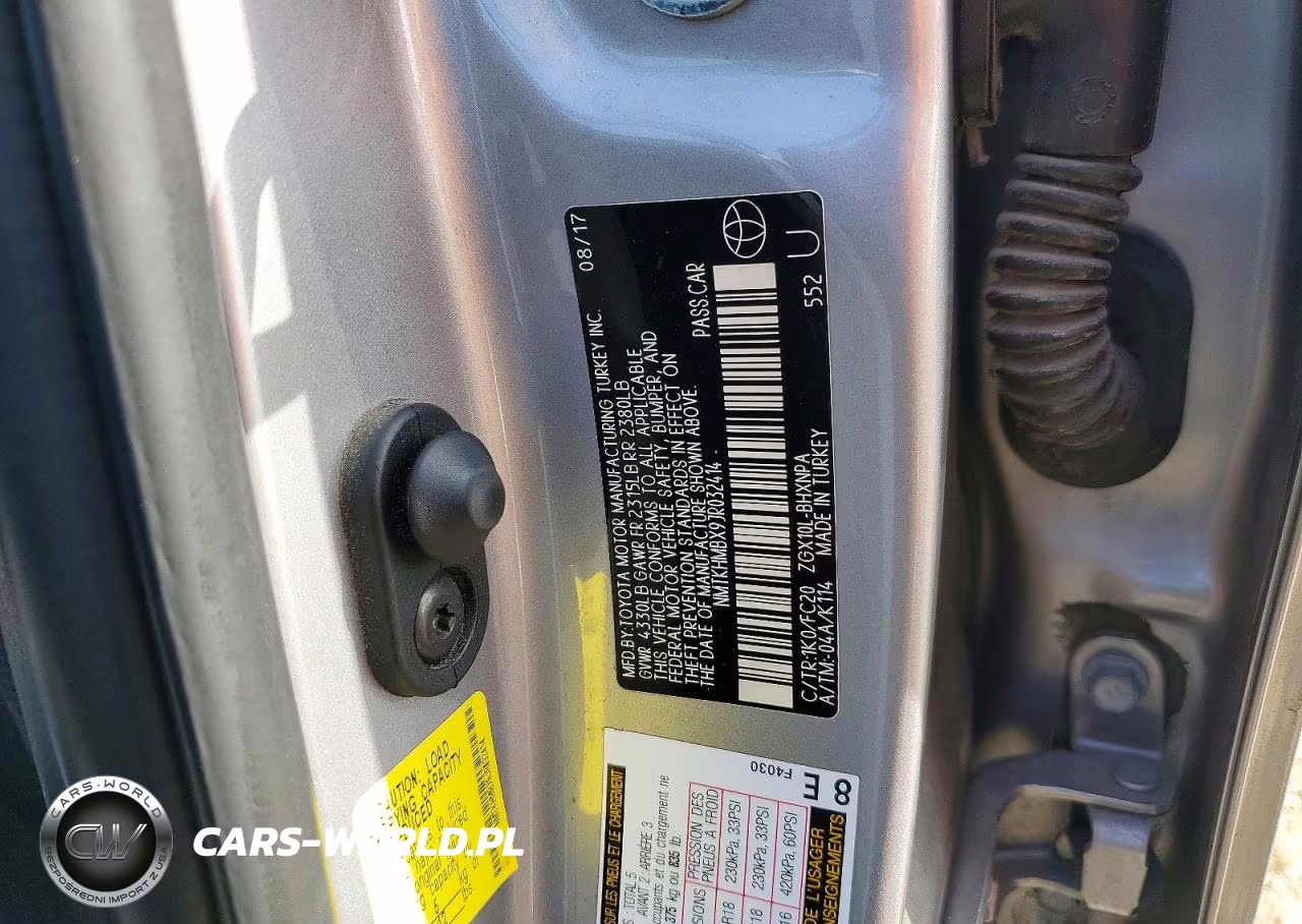 2018 Toyota C-Hr Xle VIN:NMTKHMBX9JR032414 - 12