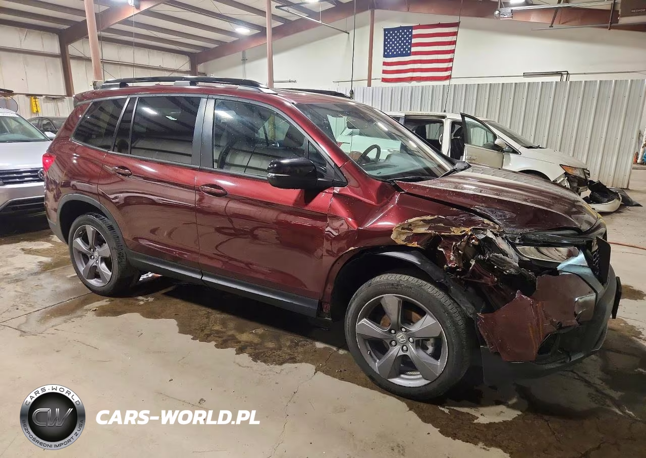 2021 Honda Passport Touring VIN:5FNYF8H98MB029093 - 4
