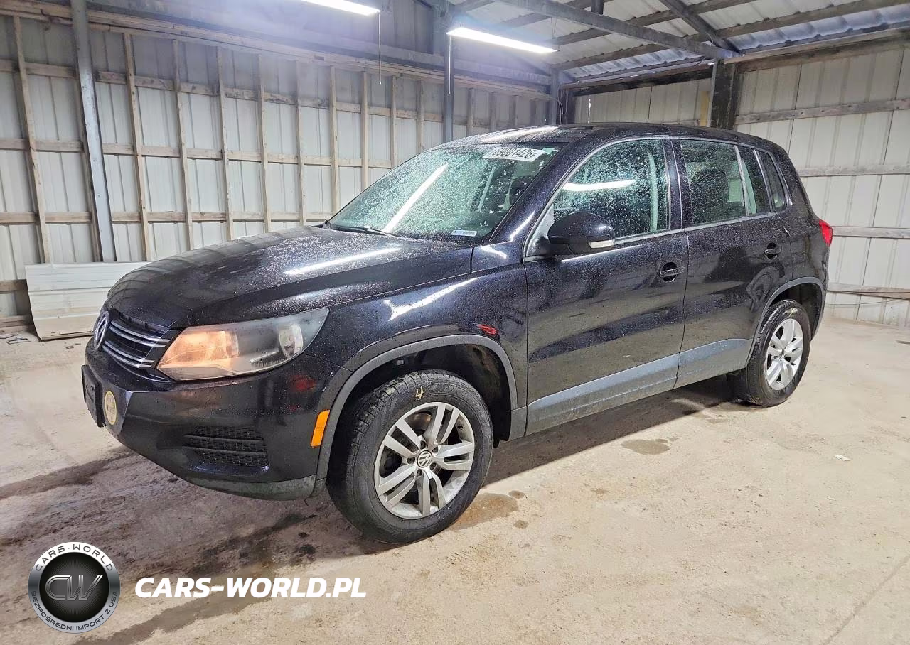 2014 Volkswagen Tiguan S VIN:WVGAV3AXXEW501383 - 1