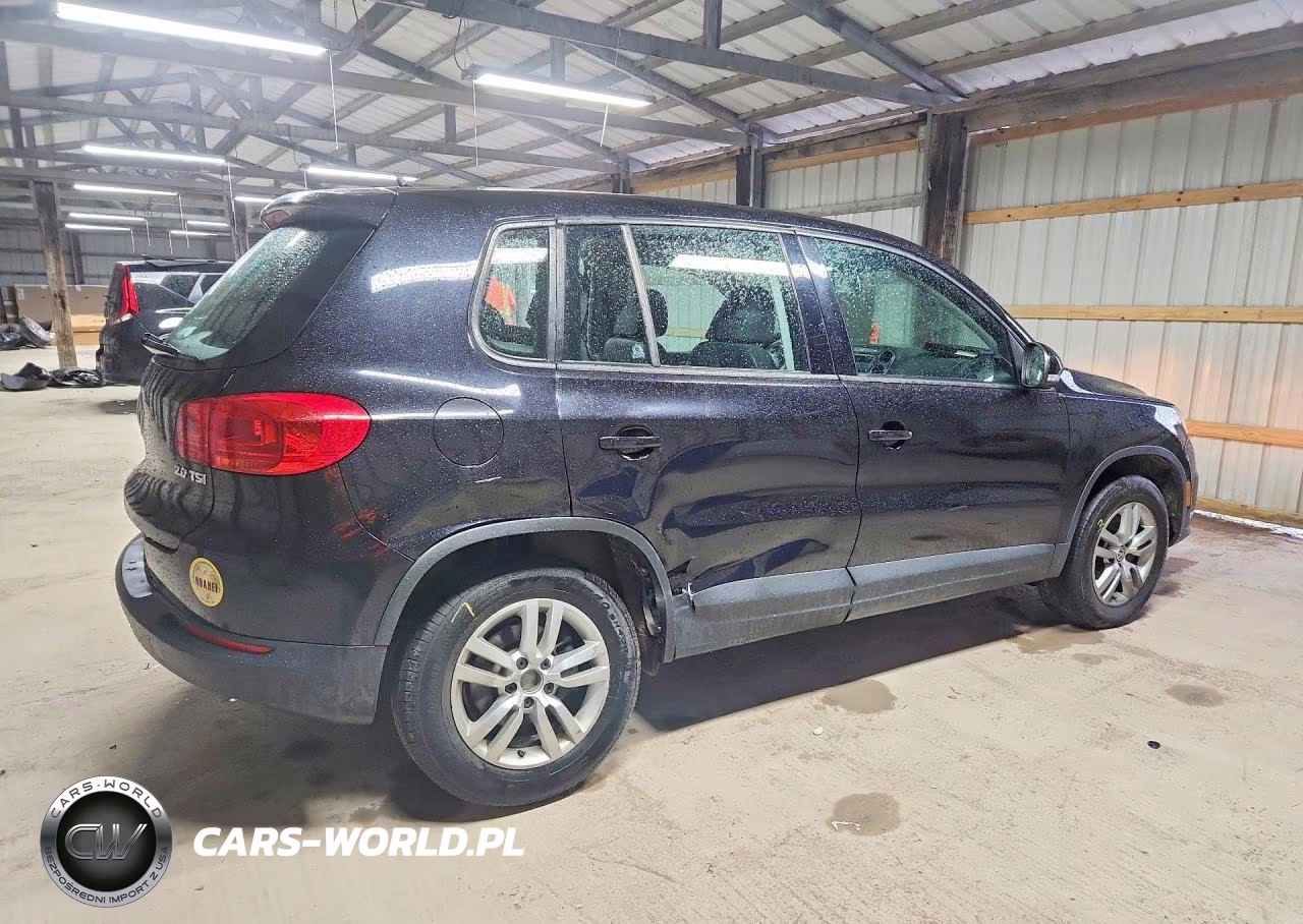 2014 Volkswagen Tiguan S VIN:WVGAV3AXXEW501383 - 3
