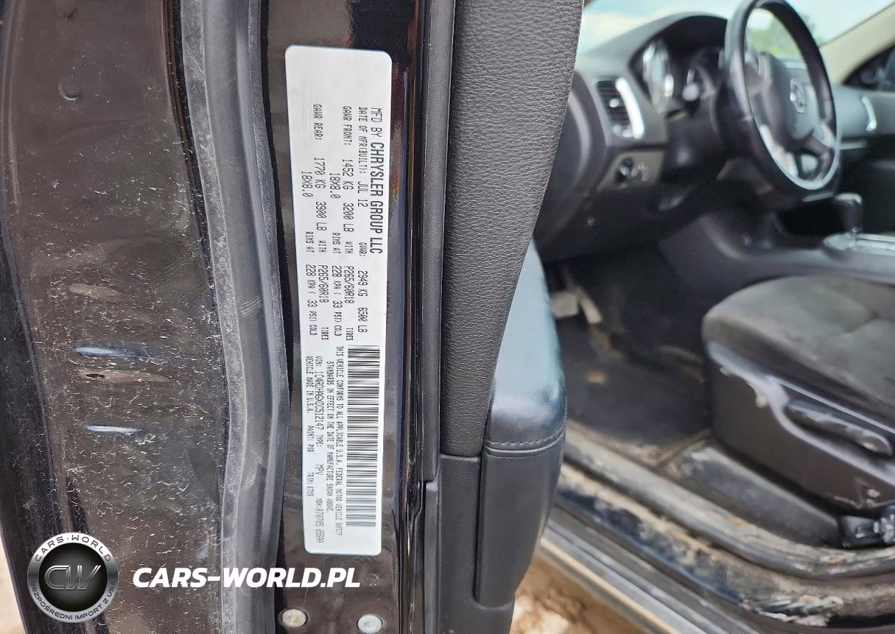 2013 Dodge Durango Sxt VIN:1C4RDHAGXDC512147 - 14