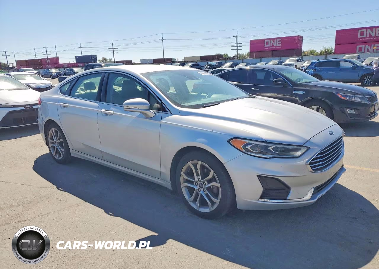 2019 Ford Fusion Sel VIN:3FA6P0CD1KR150096 - 4