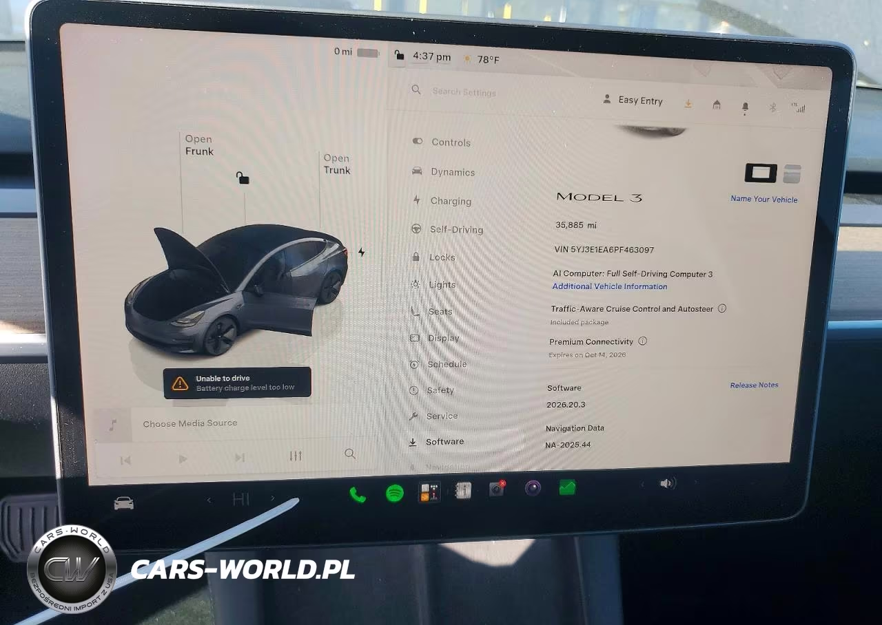 2023 Tesla Model 3 VIN:5YJ3E1EA6PF463097 - 9