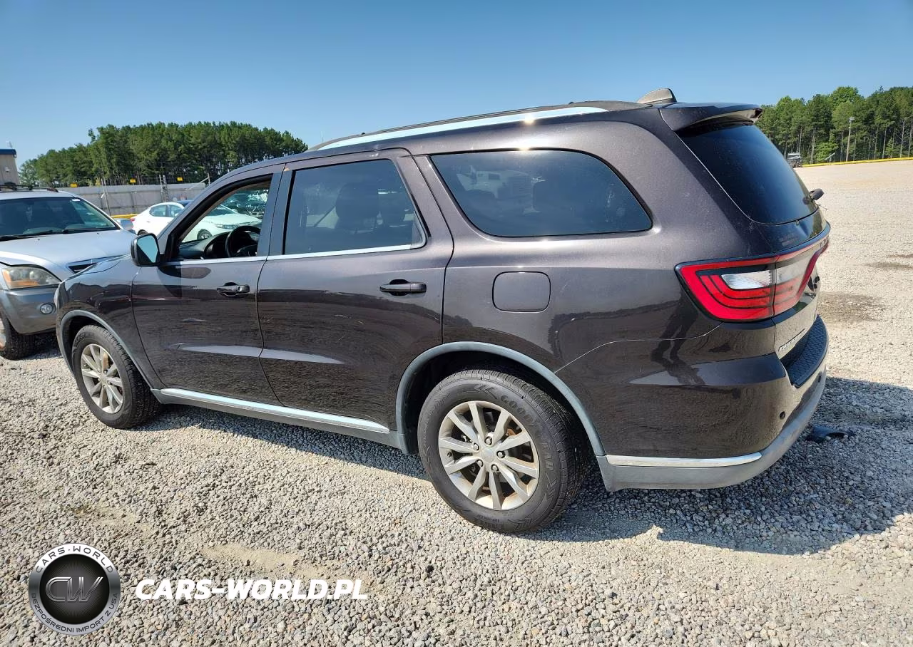 2016 Dodge Durango Sxt VIN:1C4RDHAGXGC484211 - 2