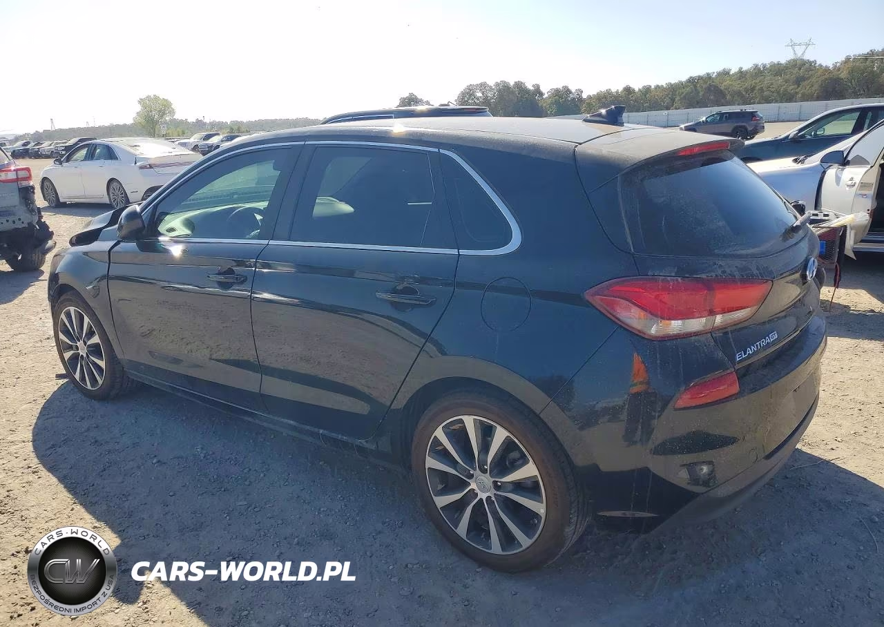 2019 Hyundai Elantra Gt Base VIN:KMHH35LE5KU088677 - 2