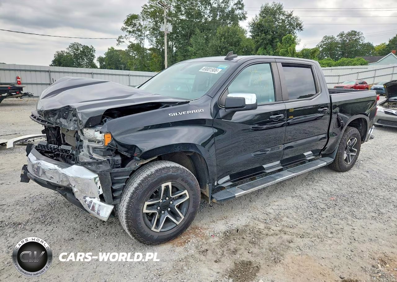 2020 Chevrolet Silverado K1500 Lt VIN:1GCUYDEDXLZ308340 - 1