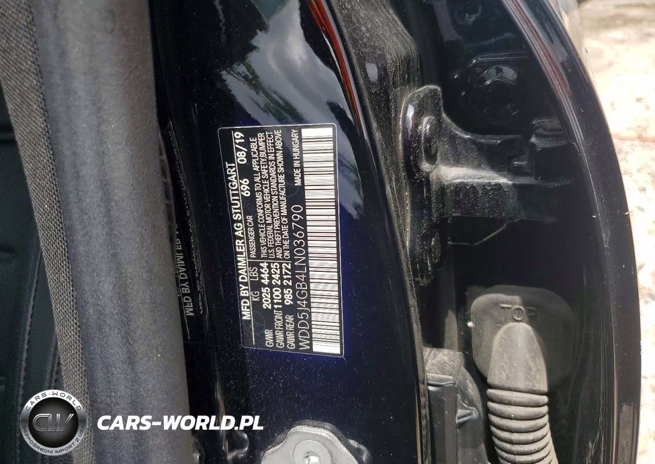 2020 Mercedes-Benz Cla 250 VIN:WDD5J4GB4LN036790 - 12