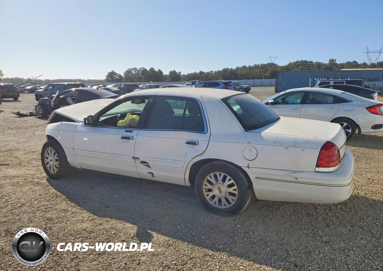2003 Ford Crown Victoria Lx VIN:2FAFP74WX3X123068 - 2