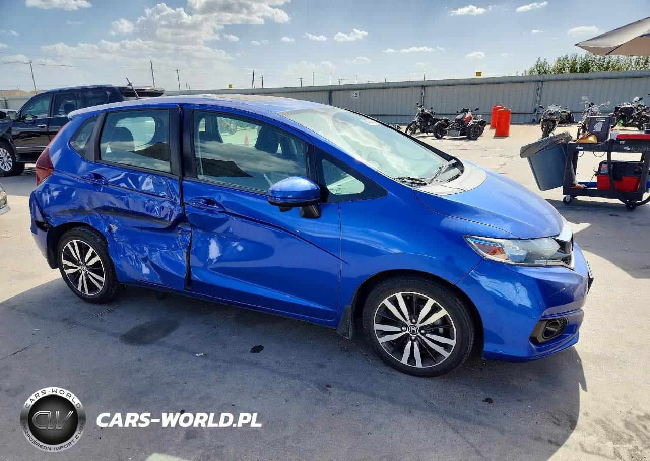 2020 Honda Fit Ex VIN:3HGGK5H85LM724558 - 4