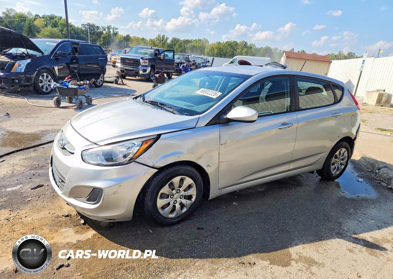 2017 Hyundai Accent Se VIN:KMHCT5AEXHU312323 - 1