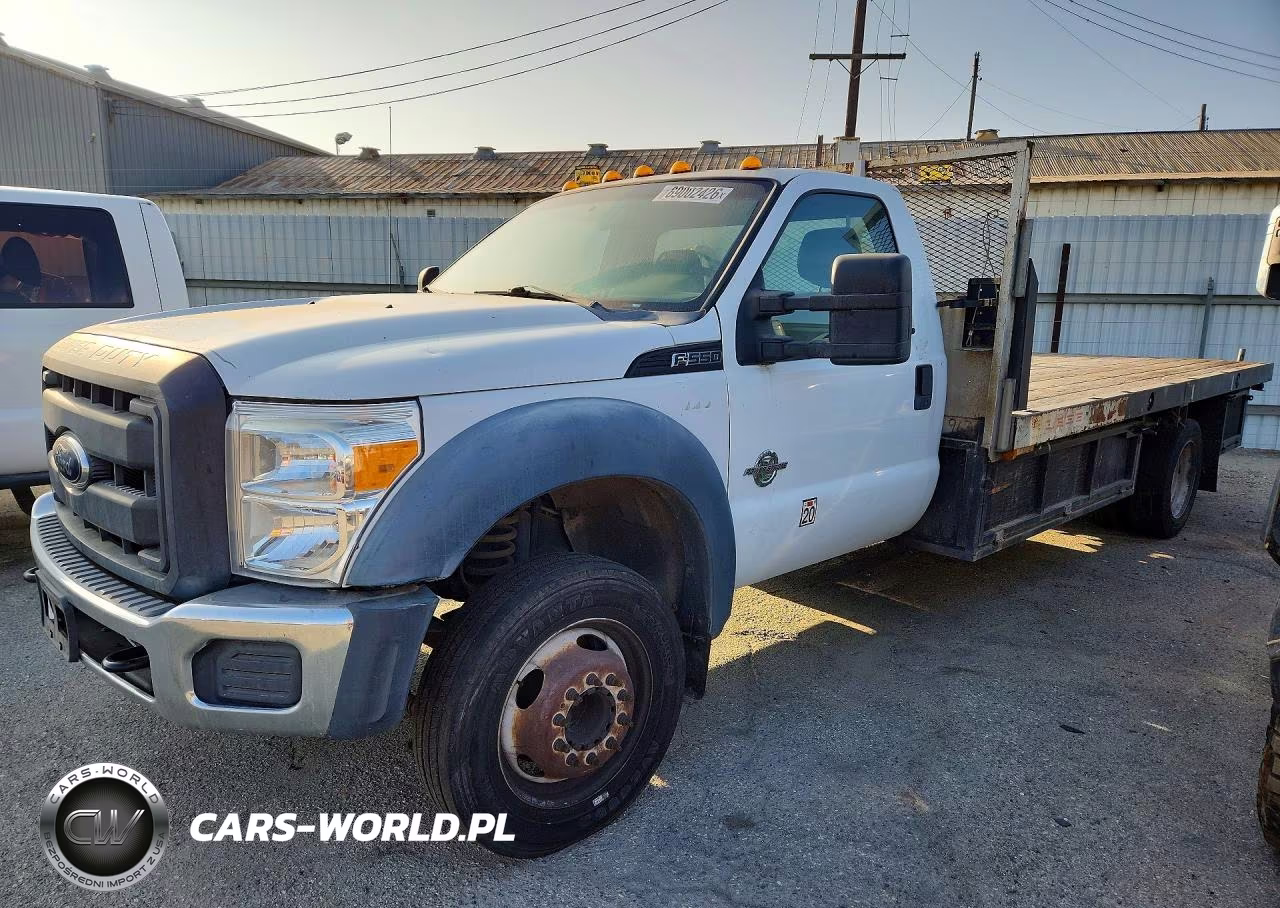 2012 Ford F550 Super - Flatbed Truck VIN:1FDUF5GT9CEC88052 - 1