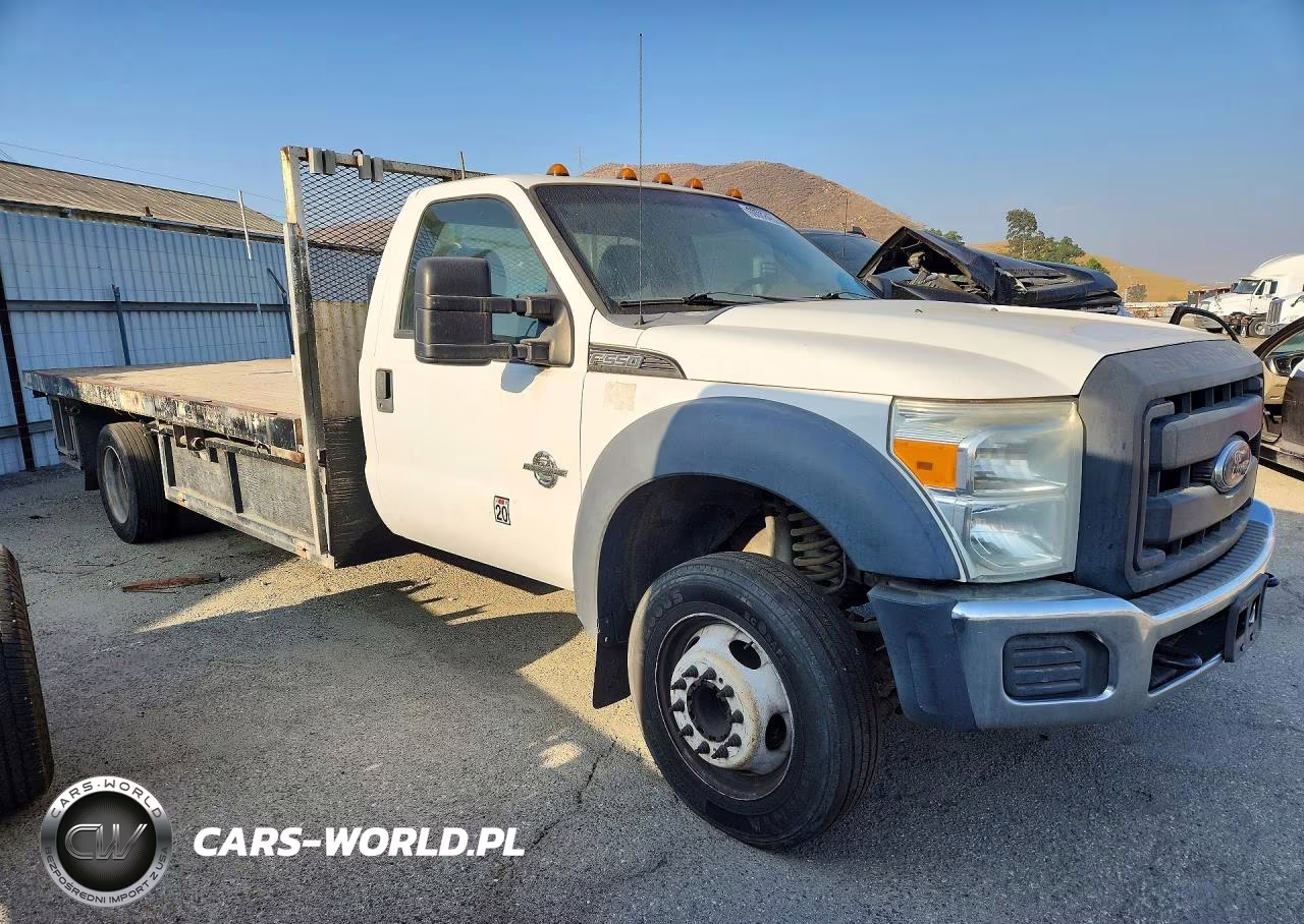 2012 Ford F550 Super - Flatbed Truck VIN:1FDUF5GT9CEC88052 - 4