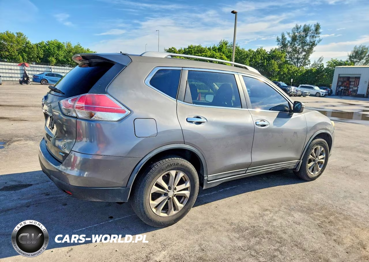 2014 Nissan Rogue Sv VIN:5N1AT2MT7EC873838 - 3