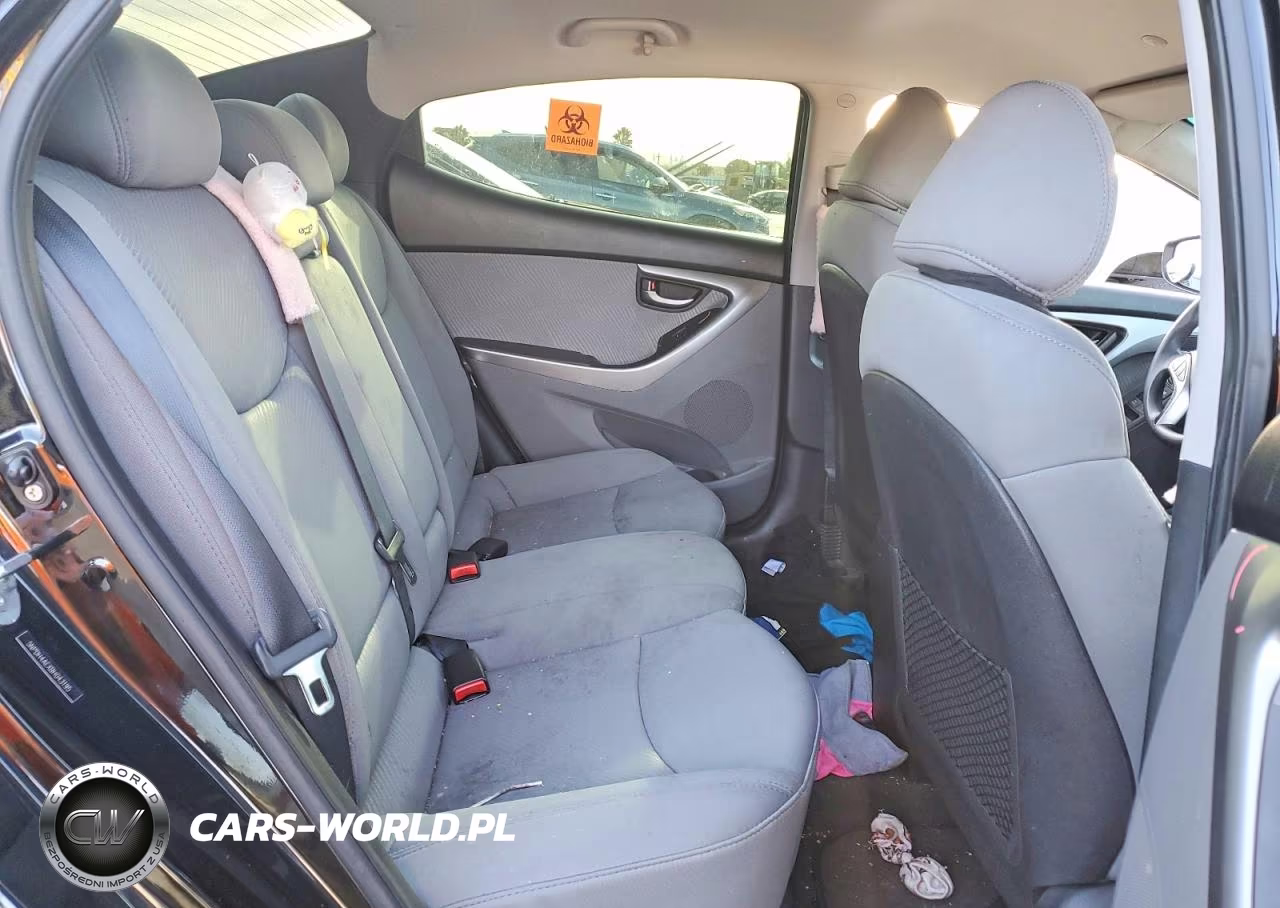 2011 Hyundai Elantra Gls VIN:5NPDH4AEXBH043195 - 10